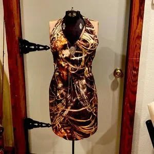 green emerald velvet dress CAMO Bridesmaid dress with color accents main image 0